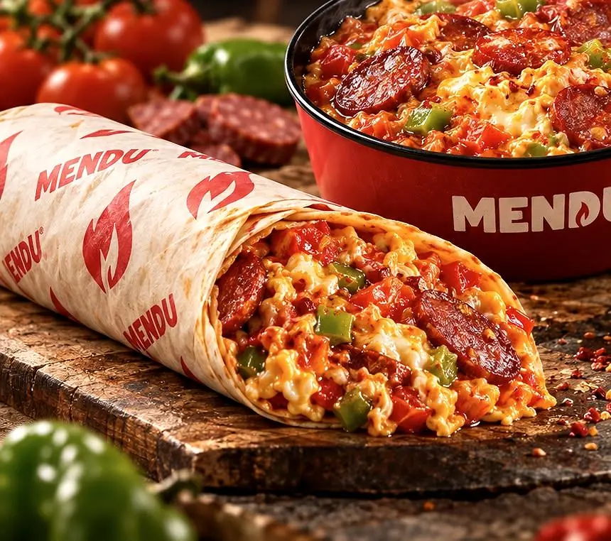 MENDU Sucuk: sucuklu menemen ve sucuklu dürüm